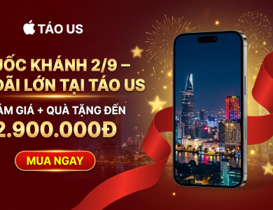Bảng Giá 2/9 Quốc Khánh Tại Táo US 