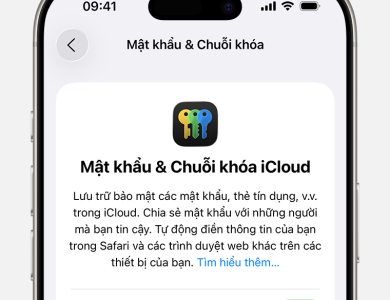 Mẹo Dùng iCloud Keychain Lưu Mật Khẩu An Toàn