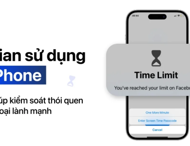 Mẹo Dùng Screen Time Kiểm Soát Thời Gian Sử Dụng