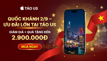 Bảng Giá 2/9 Quốc Khánh Tại Táo US 