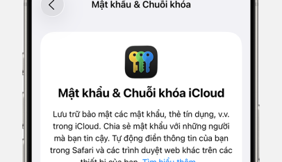 Mẹo Dùng iCloud Keychain Lưu Mật Khẩu An Toàn