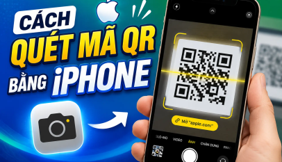 Cách Quét Mã QR Nhanh Trên iPhone