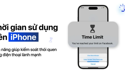 Mẹo Dùng Screen Time Kiểm Soát Thời Gian Sử Dụng