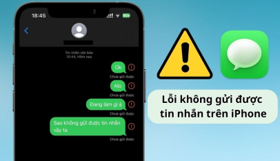 Khắc Phục Lỗi iPhone Không Gửi Được iMessage