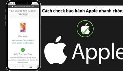 Cách Kiểm Tra Bảo Hành iPhone Chính Hãng Apple