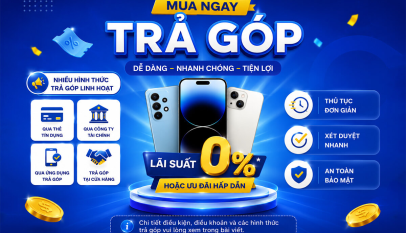 Trả Góp iPhone 18 Pro Max Lãi Suất Thấp