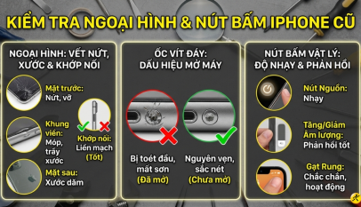 Cách Kiểm Tra iPhone Cũ Trước Khi Mua - 9 Bước