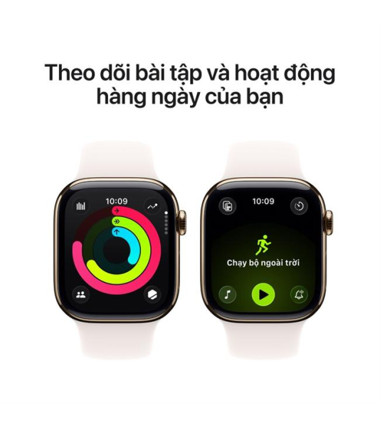 Apple Watch Series 11 GPS + Cellular 42mm viền Titanium dây thể thao