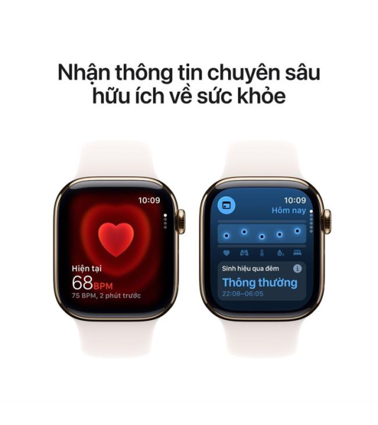 Apple Watch Series 11 GPS + Cellular 42mm viền Titanium dây thể thao