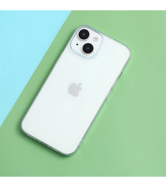 Ốp lưng cho iPhone 15 Nhựa dẻo TPU Mipow Ultra Thin ST15A-CR