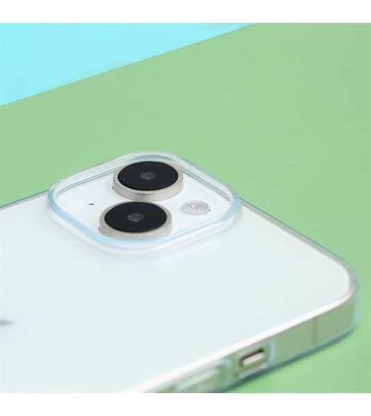 Ốp lưng cho iPhone 15 Nhựa dẻo TPU Mipow Ultra Thin ST15A-CR