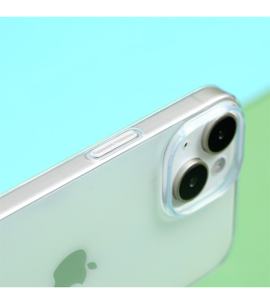 Ốp lưng cho iPhone 15 Nhựa dẻo TPU Mipow Ultra Thin ST15A-CR