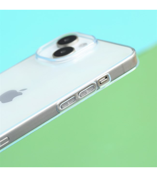 Ốp lưng cho iPhone 15 Nhựa dẻo TPU Mipow Ultra Thin ST15A-CR