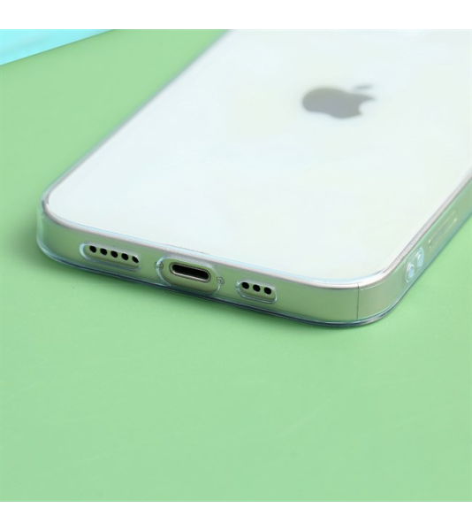 Ốp lưng cho iPhone 15 Nhựa dẻo TPU Mipow Ultra Thin ST15A-CR