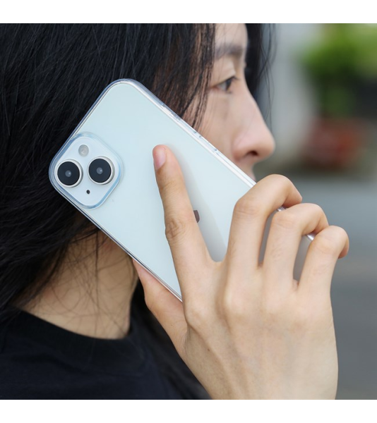 Ốp lưng cho iPhone 15 Nhựa dẻo TPU Mipow Ultra Thin ST15A-CR