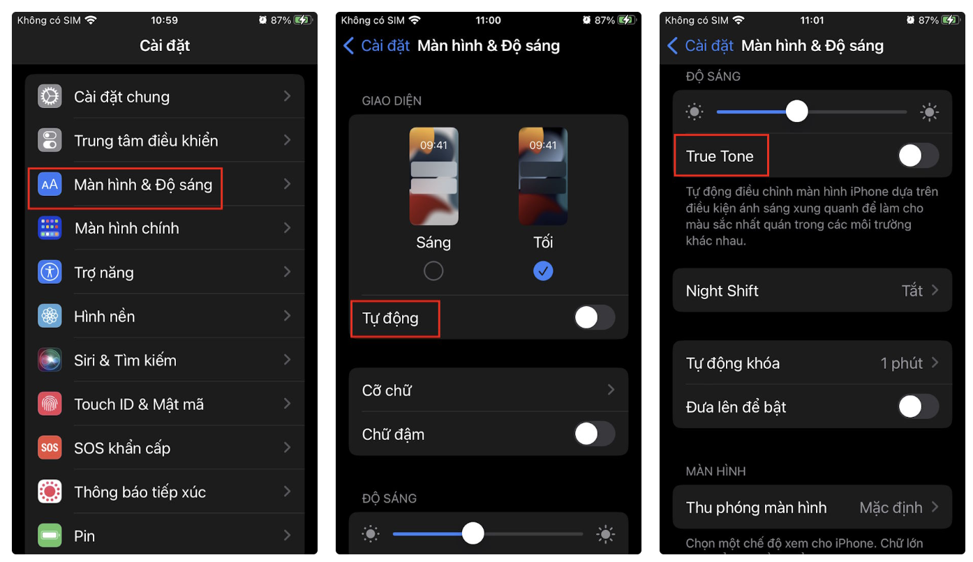 Tại sao màn hình iPhone của bạn cứ lúc tối lúc sáng