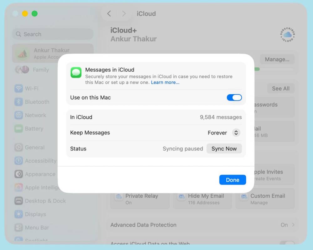 Cách sửa lỗi tin nhắn iPhone không chuyển tiếp trên Mac