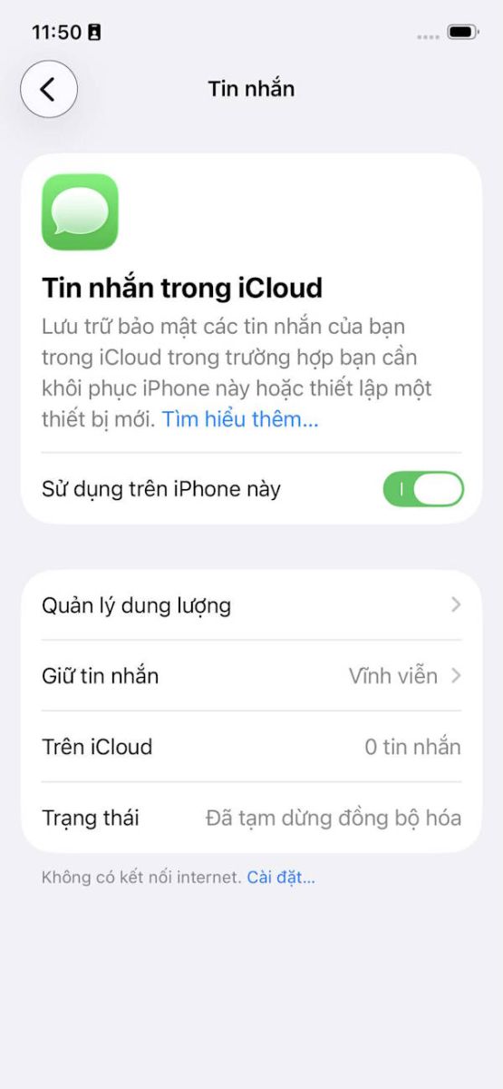 Cách sửa lỗi tin nhắn iPhone không chuyển tiếp trên Mac