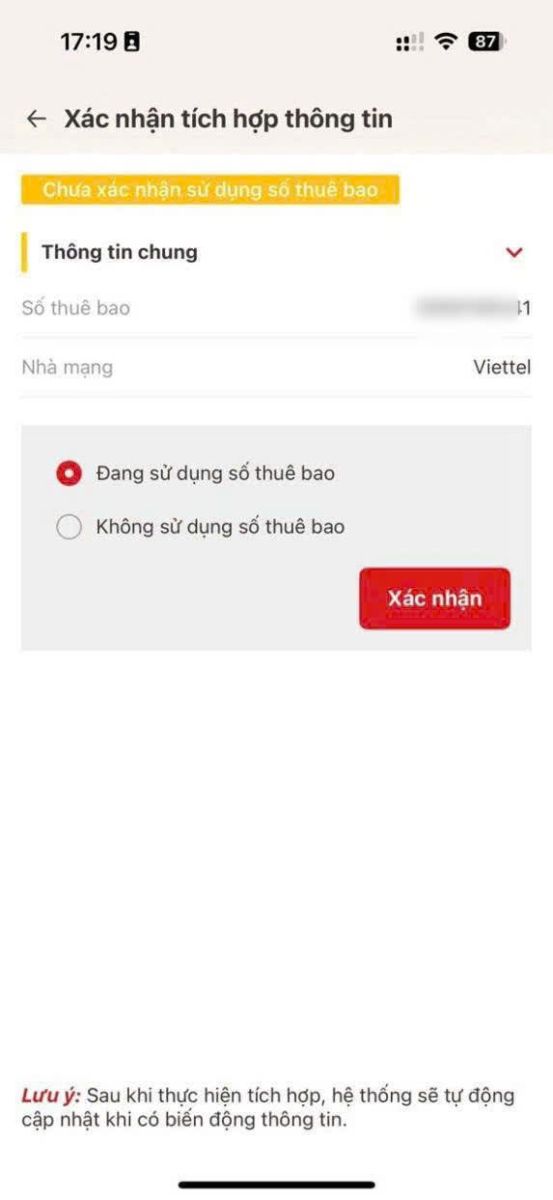 ​​Hướng dẫn chi tiết các bước tự xác thực SIM