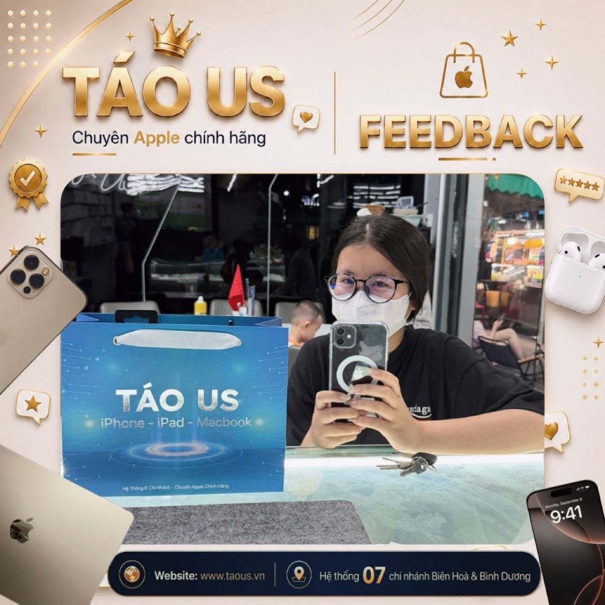 Thủ tục mua iphone trả góp nhanh gọn tại Táo US